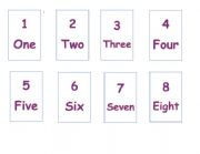 English Worksheet: numbers 1-20