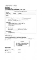 English worksheet: Gerente de branch