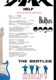 Help Beatles song activity