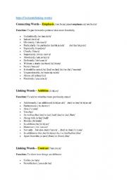 Some Linking Devices in ELT