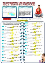 THE USE OF PREPOSITIONS AFTER DITRANSITIVE VERBS