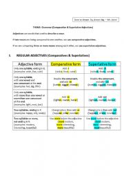 Adjectives (Comparative & Superlative)