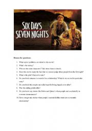 6 DAYS 7 NIGHTS movie discussion