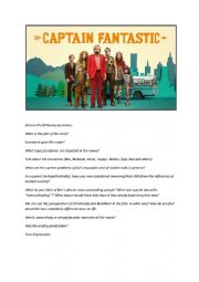 CAPTAIN FANTASTIC movie discussion