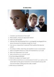 EX MACHINA movie discussion