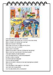 English Worksheet: Picture Description