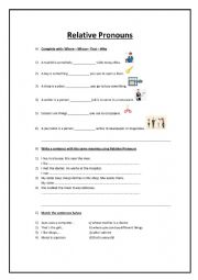 Relative Pronouns