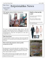 English Worksheet: Fake news and coronavirus