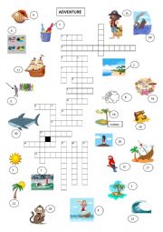 Adventure crossword
