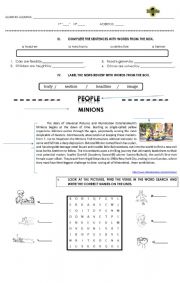English Worksheet: Diagnostic test