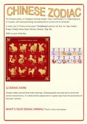 CHINESE ZODIAC