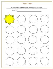 English worksheet: Circle ART