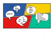 English Worksheet: Present Simple questions maker