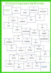 Board game - Comparative