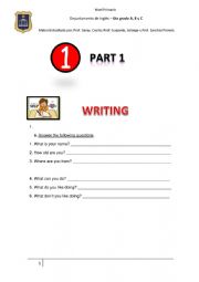 English Worksheet: LIKE + ING 