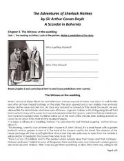 The Adventures of Sherlock Holmes by Sir Arthur Conan Doyle. A Scandal in Bohemia Part 3 of 5