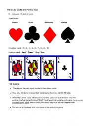 The card game SNAP! with a twist - for any level and almost any topic