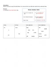 English Worksheet: Present Continuous
