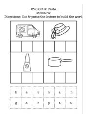 CVC Cut and Paste Medial �a�