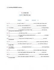 English Worksheet: Second Conditional
