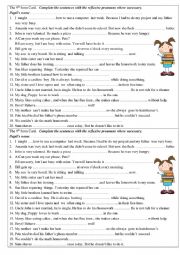 Reflexive pronouns