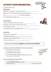 English Worksheet: Introducing Type 2 Conditionals
