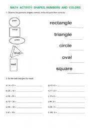 math activity