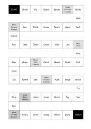 Verb Board Game