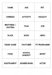 THE ICE BREAKING GAME