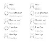 English Worksheet: Dialogue Greetings