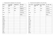 English Worksheet: comparatives and superlatives practice