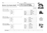 English Worksheet: When can we~?