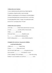 English Worksheet: Gerund or Infinitive