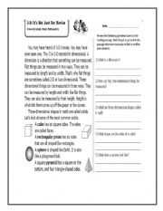 English Worksheet: reading