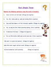 Past Simple Tense