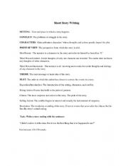 English Worksheet: Short story guidelines