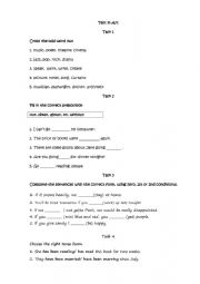 English Worksheet: Test in Art