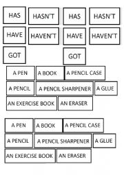 English Worksheet: have got