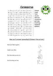 Coronavirus Word Search