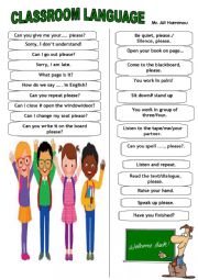 classroom language