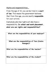 Rights and Responsibilities