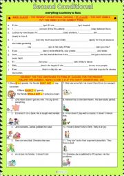 English Worksheet: Second conditional