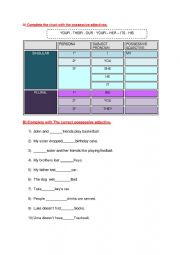English Worksheet: Object pronouns