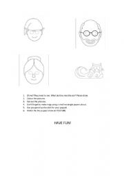 English Worksheet: Elves and the shoemaker