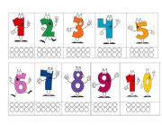 English Worksheet: Numbers 1-10