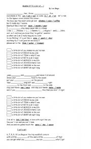 English Worksheet: MAMBO n 5