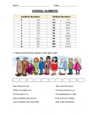 Ordinal numbers