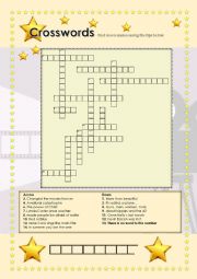 Movies Crossword