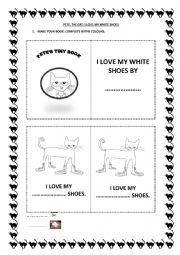 English Worksheet: PETE, THE CAT: I LOVE MY WHITE SHOES PART 3