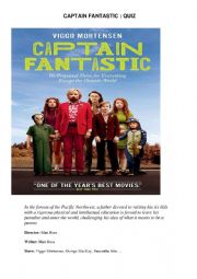 Captain Fantastic Quiz